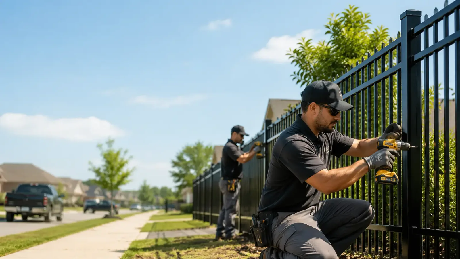 Metal Fence Installation in Oak Ridge, MO